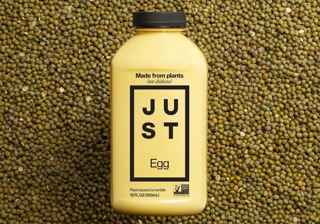 East Just’s egg substitute is made entirely from plants. Photo: Facebook East Just’s egg substitute is made entirely from plants. Photo: Facebook