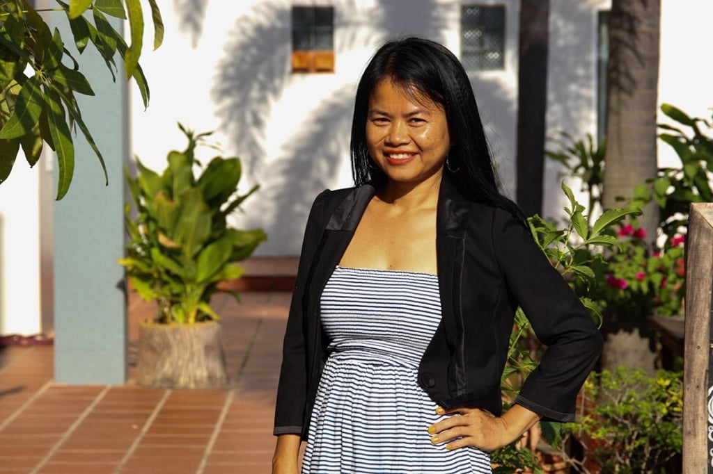Pen Sokunthea fears change is on the horizon in Kampot, Cambodia. Photo: Cesar Lopez Balan Pen Sokunthea fears change is on the horizon in Kampot, Cambodia. Photo: Cesar Lopez Balan
