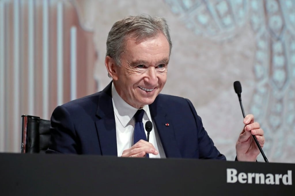 Bernard Arnault, CEO of LVMH Moet Hennessy Louis Vuitton SE, attends the company's shareholder meeting in 2019. Photo: Reuters Bernard Arnault, CEO of LVMH Moet Hennessy Louis Vuitton SE, attends the company's shareholder meeting in 2019. Photo: Reuters