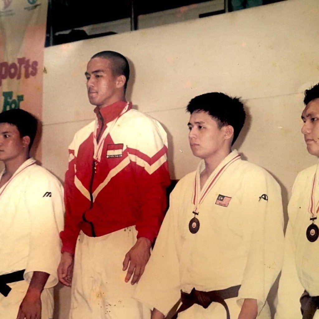 Joe Taslim during his athlete days. Photo: @joe_taslim/Instagram Joe Taslim during his athlete days. Photo: @joe_taslim/Instagram