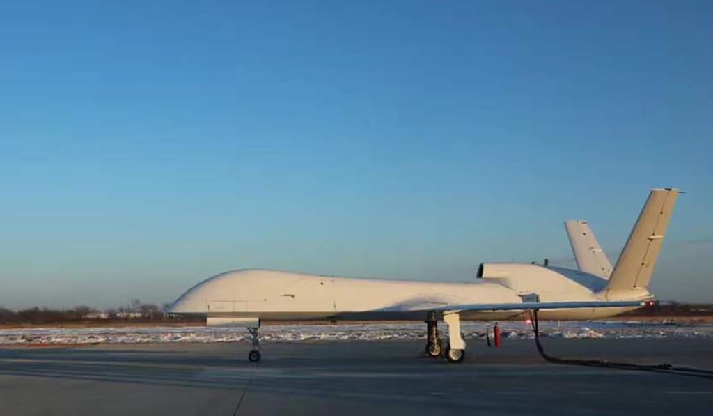 The WJ-700 can remain airborne for up to 20 hours. Photo: Weibo The WJ-700 can remain airborne for up to 20 hours. Photo: Weibo