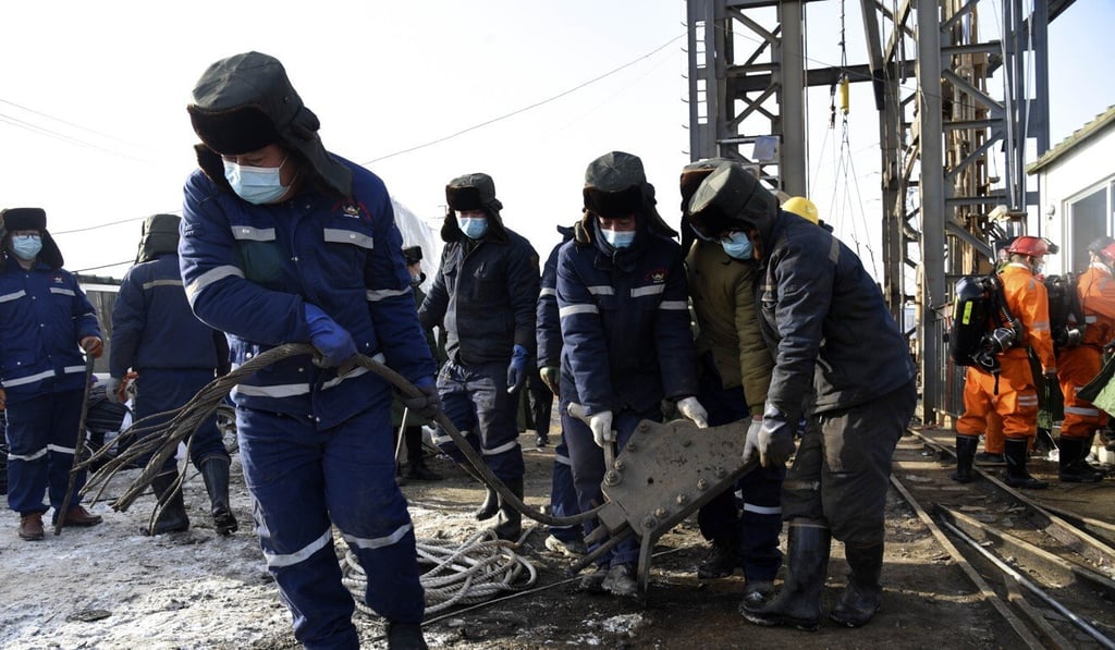 More than 300 rescuers have joined the search for 22 workers trapped underground after an explosion ripped through a gold mine under construction in Shandong. Photo: Xinhua