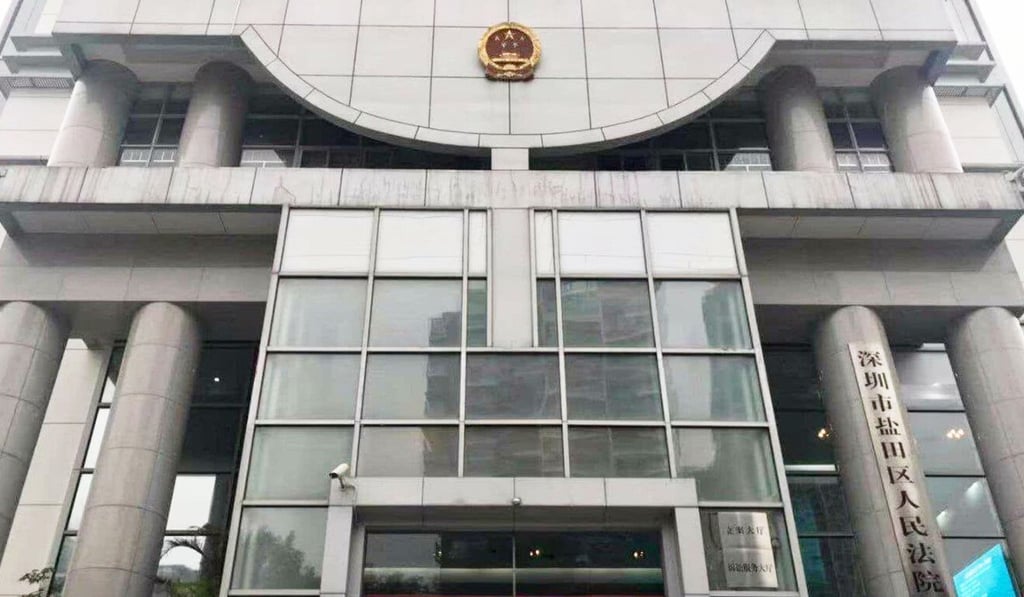 Ten of the people Hoang Lam-phuc was arrested with were charged and convicted by the Yantian District People’s Court in Shenzhen. Photo: Handout Ten of the people Hoang Lam-phuc was arrested with were charged and convicted by the Yantian District People’s Court in Shenzhen. Photo: Handout