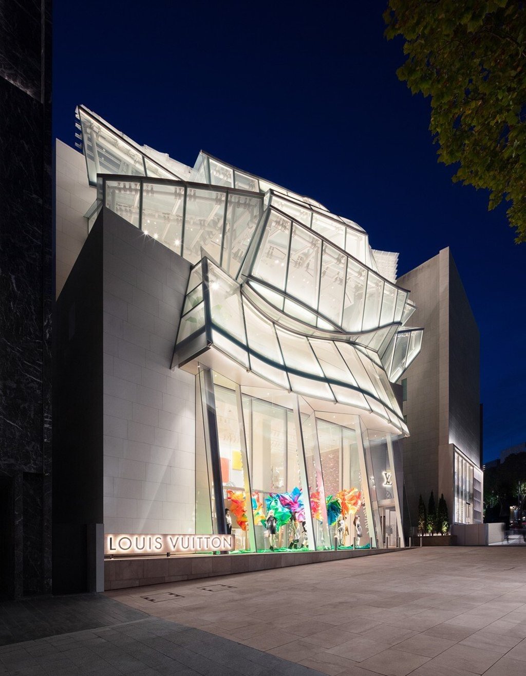 Frank Gehry-designed Louis Vuitton store in Seoul, South Korea. Photo: handout