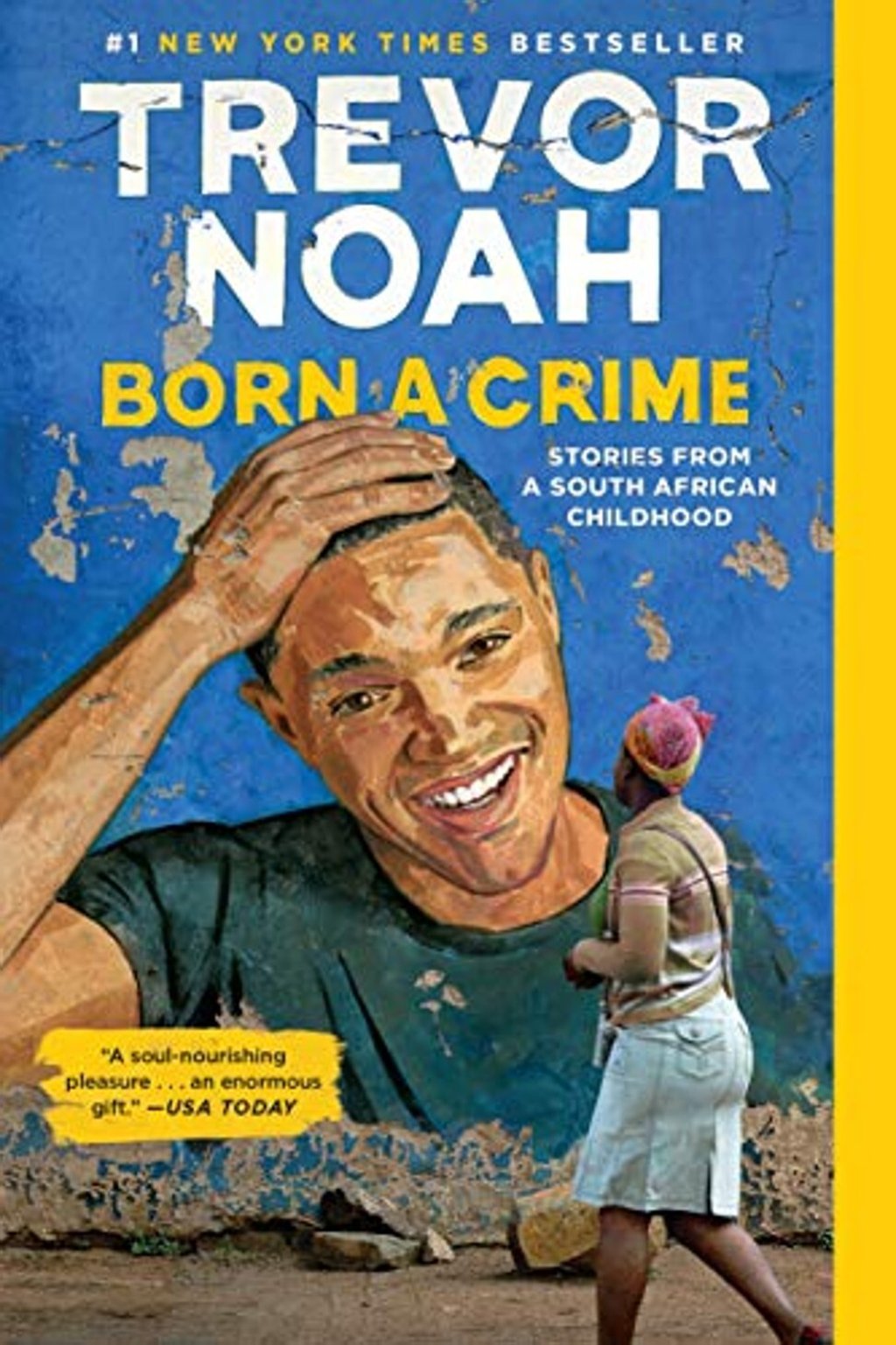 The cover of the book Born a Crime by Trevor Noah. Photo: Spiegel & Grau Publisher