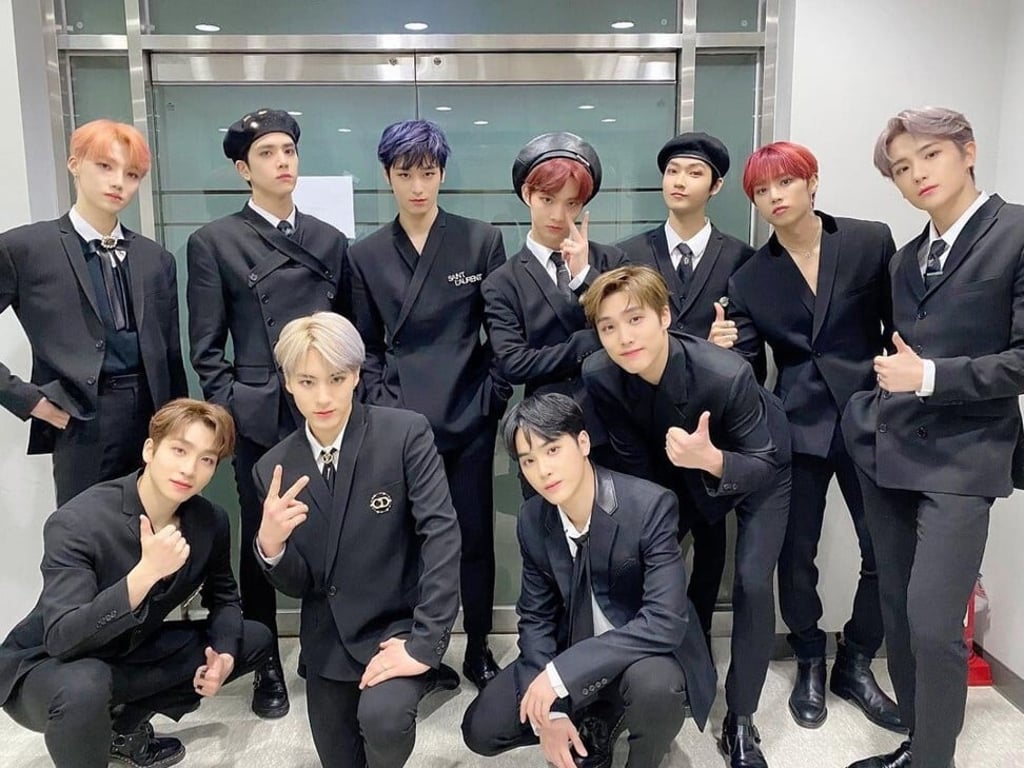 Eleven-member The Boyz. Photo: @official_theboyz/Instagram