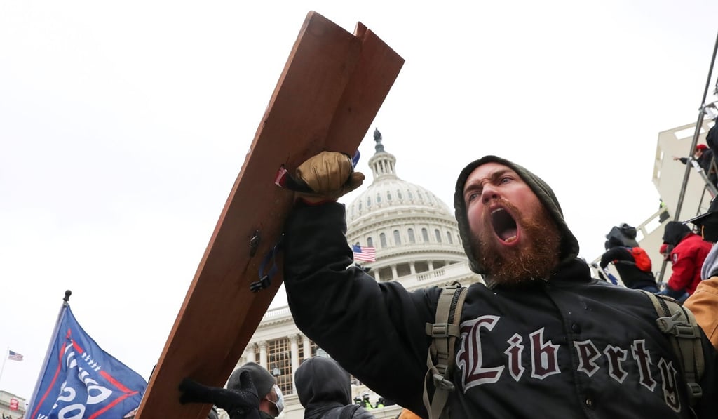 Trump’s enduring popularity suggests much of America has “lost its soul” - as evidenced by the white nationalists and neo-Nazis who stormed Capitol Hill on January 6. Photo: Reuters