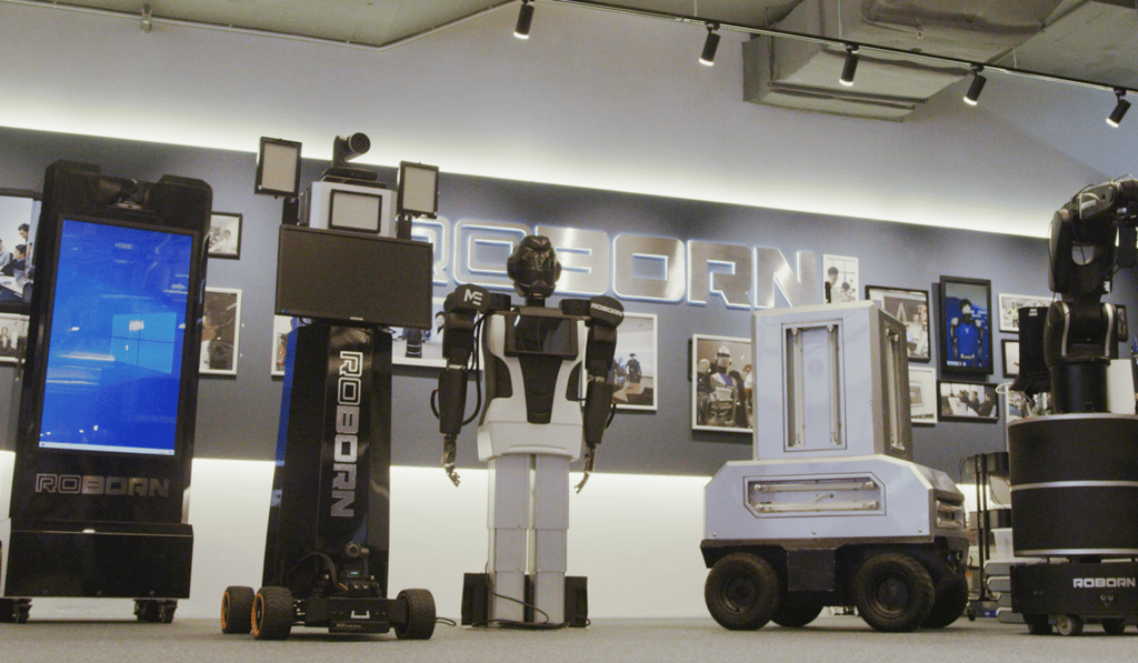 The team at robotics start-up Roborn developed a humanoid robot that can mimic hand movements, which enables it to work in areas considered too dangerous for people.