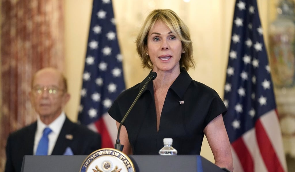 A vocal supporter of Taiwan, Craft was scheduled to have lunch with Tsai on Thursday. Photo: AP