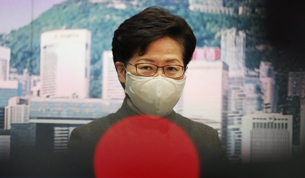 A spokesman for Chief Executive Carrie Lam’s administration defended authorities’ ‘dutiful, faithful and lawful implementation of the law’. Photo: Nora Tam A spokesman for Chief Executive Carrie Lam’s administration defended authorities’ ‘dutiful, faithful and lawful implementation of the law’. Photo: Nora Tam