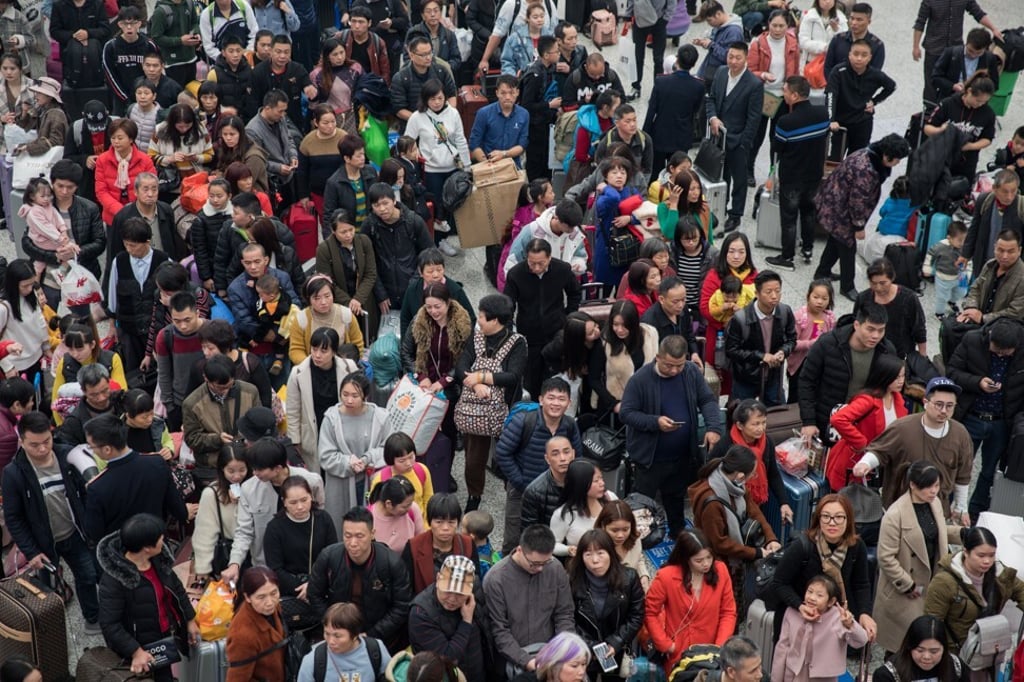 There were literally billions of trips made during in Chinese New Year in 2019. This year, the government is taking steps to reduce the number of people travelling. Photo: EPA-EFE/STR There were literally billions of trips made during in Chinese New Year in 2019. This year, the government is taking steps to reduce the number of people travelling. Photo: EPA-EFE/STR