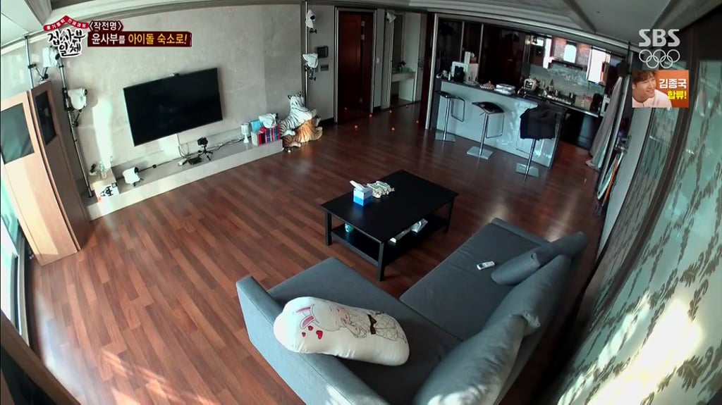 Screenshot of BtoB’s flat in the show Master in the House. Photo: @SBS Entertainment/YouTube