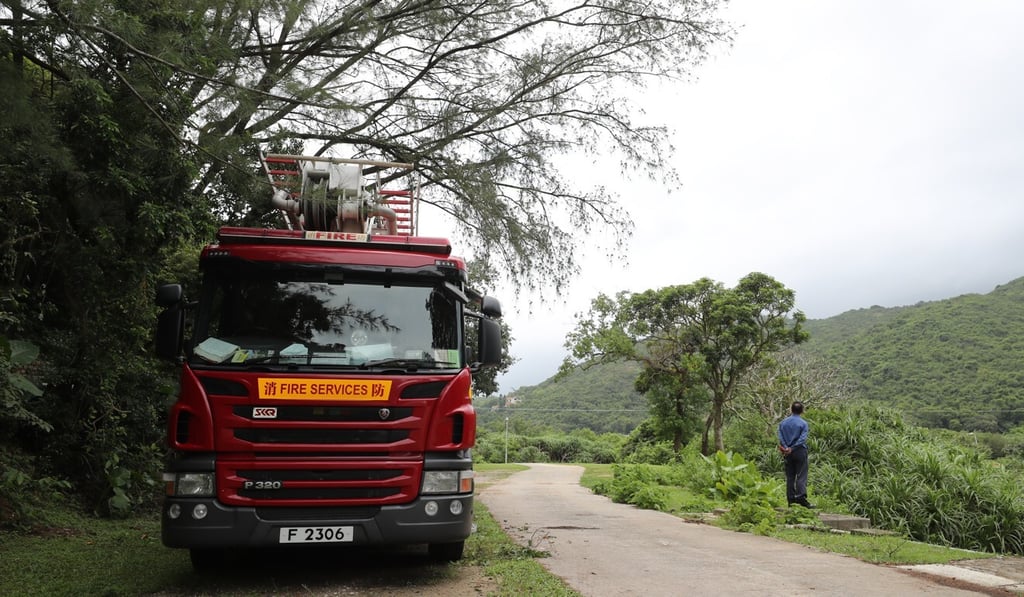 The Fire Services Department is the 999 emergency service deployed for mountain rescues in the country parks. Photo: Winson Wong