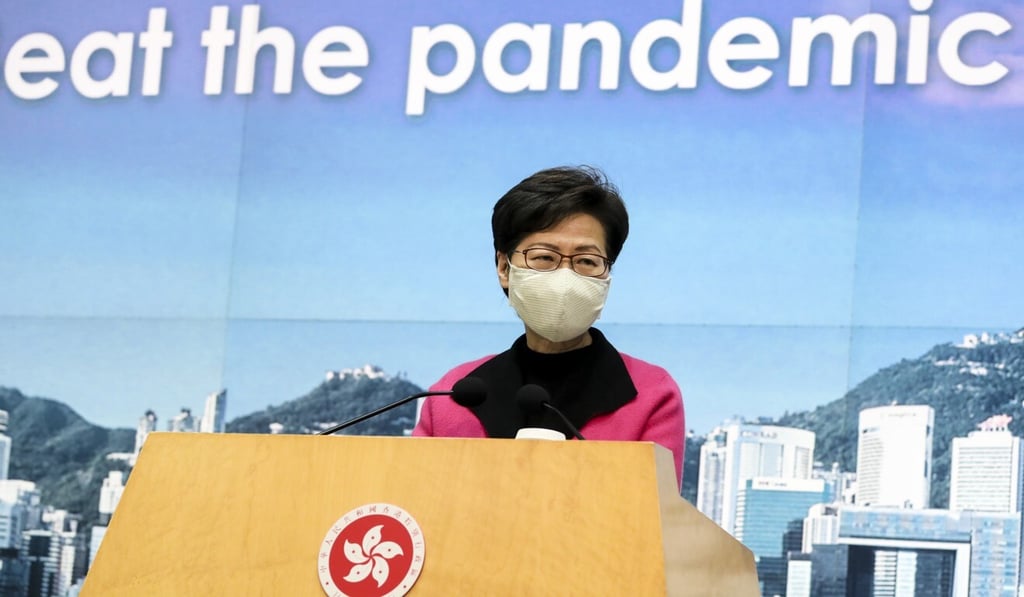 Carrie Lam seeks to quell anger over an official’s remarks about ethnic minority communities. Photo: May Tse Carrie Lam seeks to quell anger over an official’s remarks about ethnic minority communities. Photo: May Tse