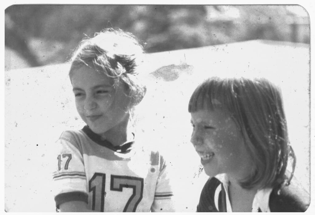 Scheers (left) in Hong Kong, circa 1980. Photo: courtesy of Lisette Scheers