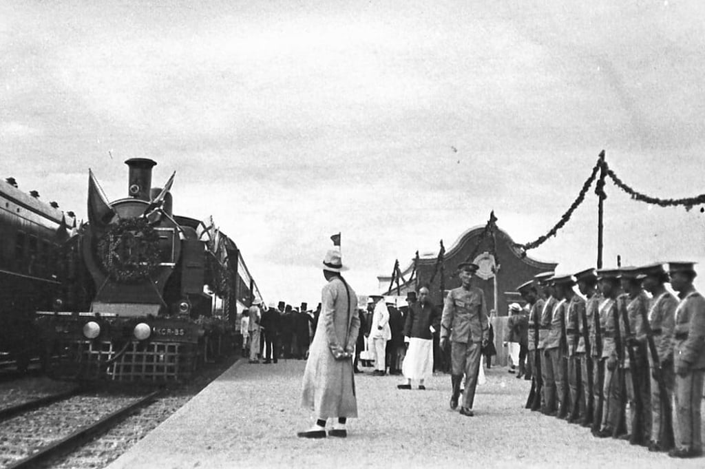 Shenzhen Station in 1910. Photo: Handout Shenzhen Station in 1910. Photo: Handout