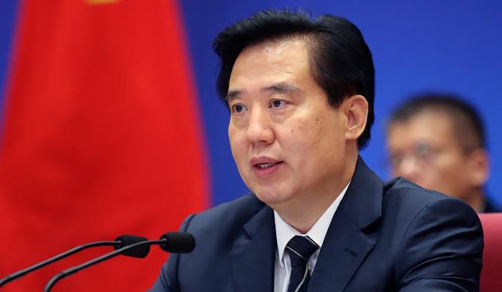 Huang Chuping was named as chief of the Hubei People’s Consultative Conference party committee. Photo: Handout Huang Chuping was named as chief of the Hubei People’s Consultative Conference party committee. Photo: Handout