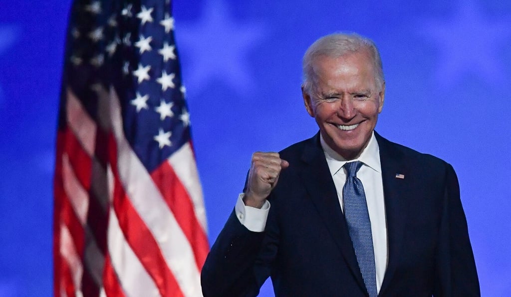 Joe Biden is seen on November 4. Photo: AFP/Getty Images/TNS