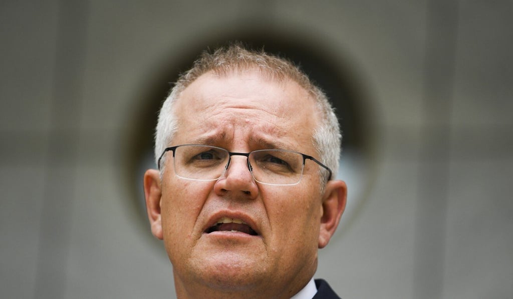 Relations between Beijing and Canberra have frayed after Australian Prime Minister Scott Morrison called for an independent investigation into the origins of the novel coronavirus. Photo: EPA-EFE Relations between Beijing and Canberra have frayed after Australian Prime Minister Scott Morrison called for an independent investigation into the origins of the novel coronavirus. Photo: EPA-EFE