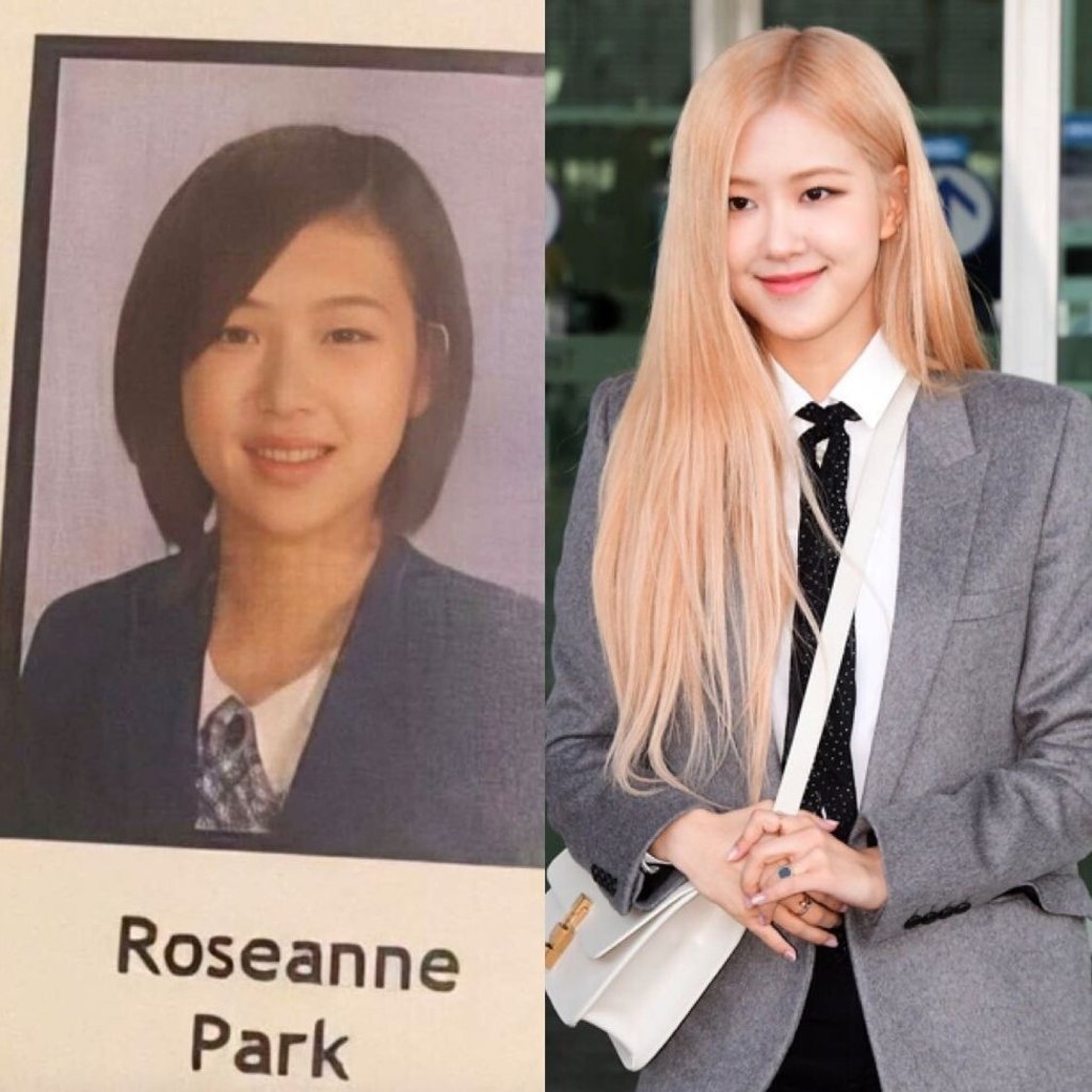 Blackpink’s Rosé, then and now. Photos: Courtesy of Nate Pann Blackpink’s Rosé, then and now. Photos: Courtesy of Nate Pann