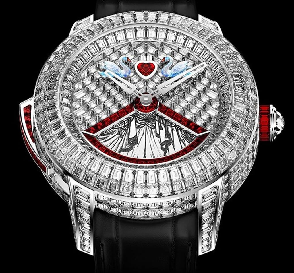 Conor McGregor s million dollar watch in Abu Dhabi for UFC 257 the MMA millionaire flashed two Jacob Co. watches and a blinging Bentley South China Morning Post