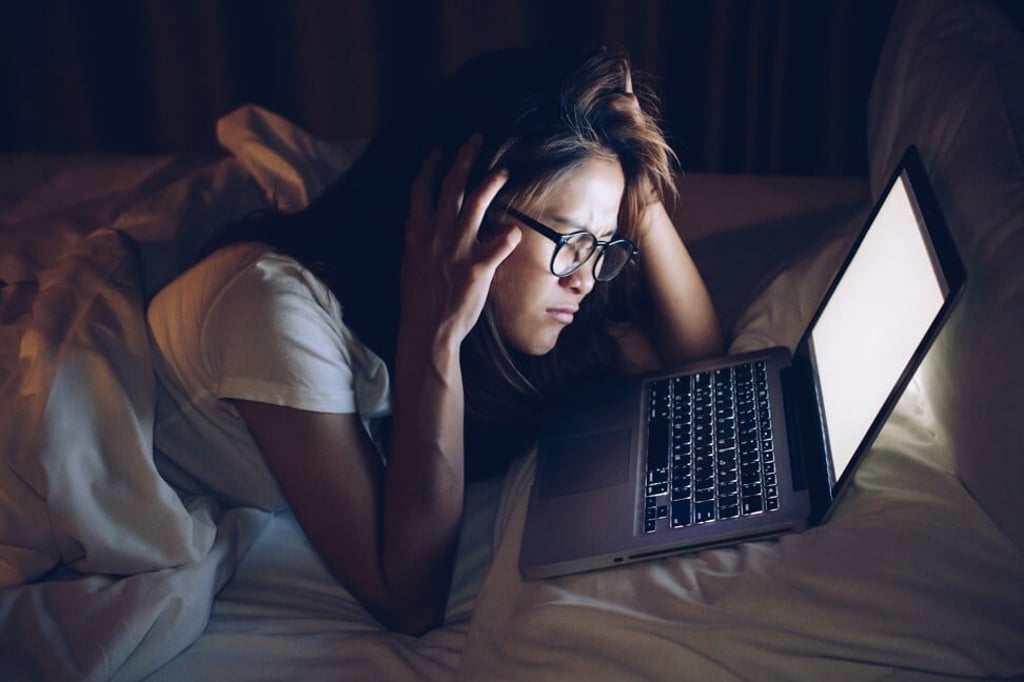 Working from home means many people are spending more time in front of screens. Photo: Getty Images Working from home means many people are spending more time in front of screens. Photo: Getty Images
