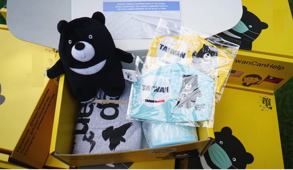 Craft’s tweet included a photo of a toy Taiwan bear given to her by Taiwan’s representative in New York. Photo: Twitter Craft’s tweet included a photo of a toy Taiwan bear given to her by Taiwan’s representative in New York. Photo: Twitter