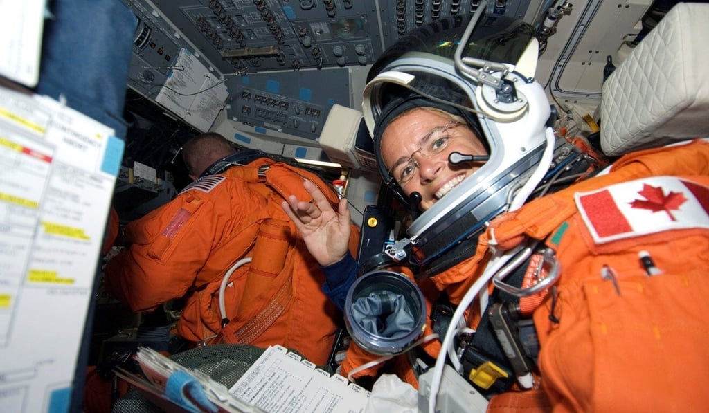 Julie Payette was formerly Canada’s chief astronaut and the first Canadian to serve on the International Space Station. Photo: Nasa handout via Reuters