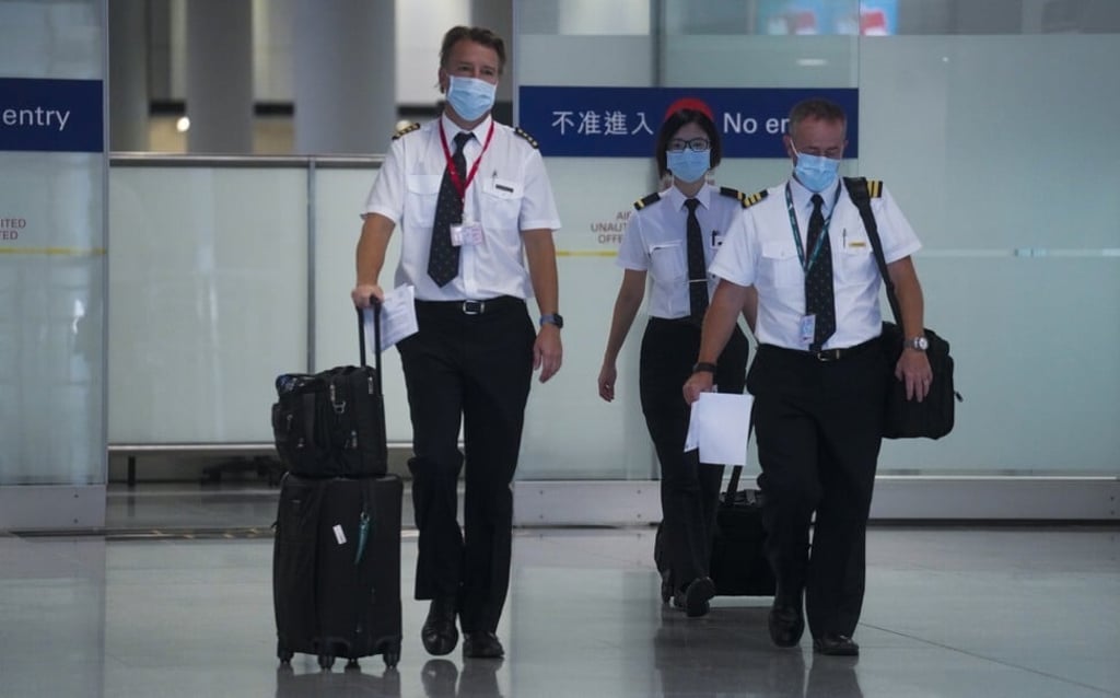 Sources fear forcing airline crew members to quarantine will spell the death of the industry. Photo: Winson Wong Sources fear forcing airline crew members to quarantine will spell the death of the industry. Photo: Winson Wong