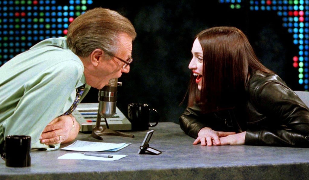 Singer Madonna shares a laugh with Larry King in New York City in 1999. File photo: Reuters Singer Madonna shares a laugh with Larry King in New York City in 1999. File photo: Reuters