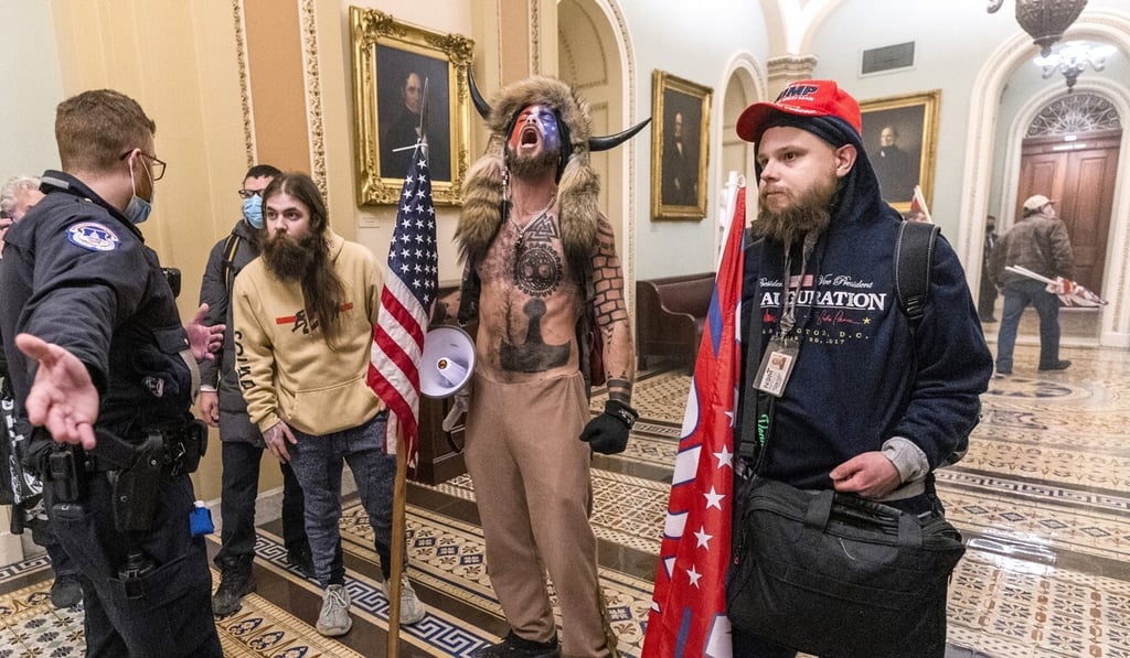 Trump supporters who stormed the US Capitol on January 6. File photo: AP