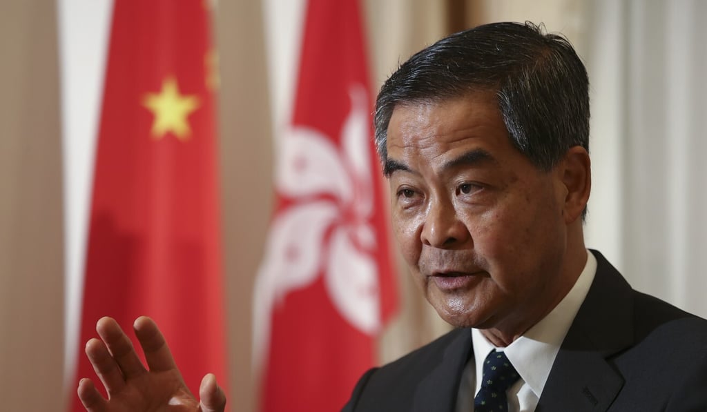 Former Hong Kong chief executive Leung Chun-ying is insisting the option of scrapping next year’s leadership vote remain open. Photo: Nora Tam