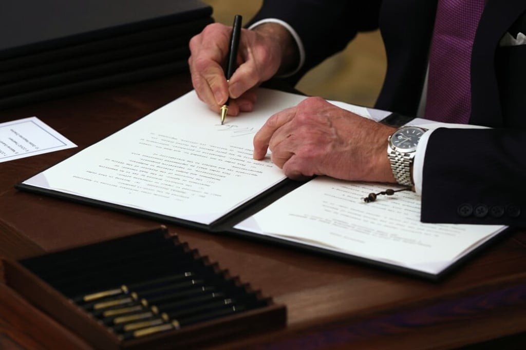 Biden is not the first USpresident to wear a Rolex. Photo: Getty Images Biden is not the first USpresident to wear a Rolex. Photo: Getty Images