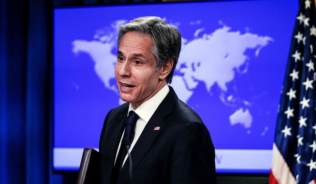 US Secretary of State Antony Blinken says there have been “adversarial aspects” to the US-China relationship. Photo: AP