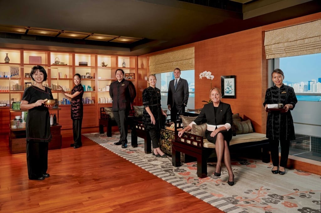 Sioux Lees (sitting) is the director of spa and wellness at the Mandarin Oriental, Hong Kong. Sioux Lees (sitting) is the director of spa and wellness at the Mandarin Oriental, Hong Kong.