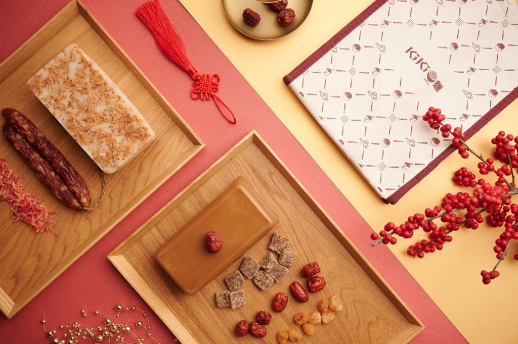 Kiki Noodle’s Lunar New Year puddings. Photo: Kiki Noodle Kiki Noodle’s Lunar New Year puddings. Photo: Kiki Noodle