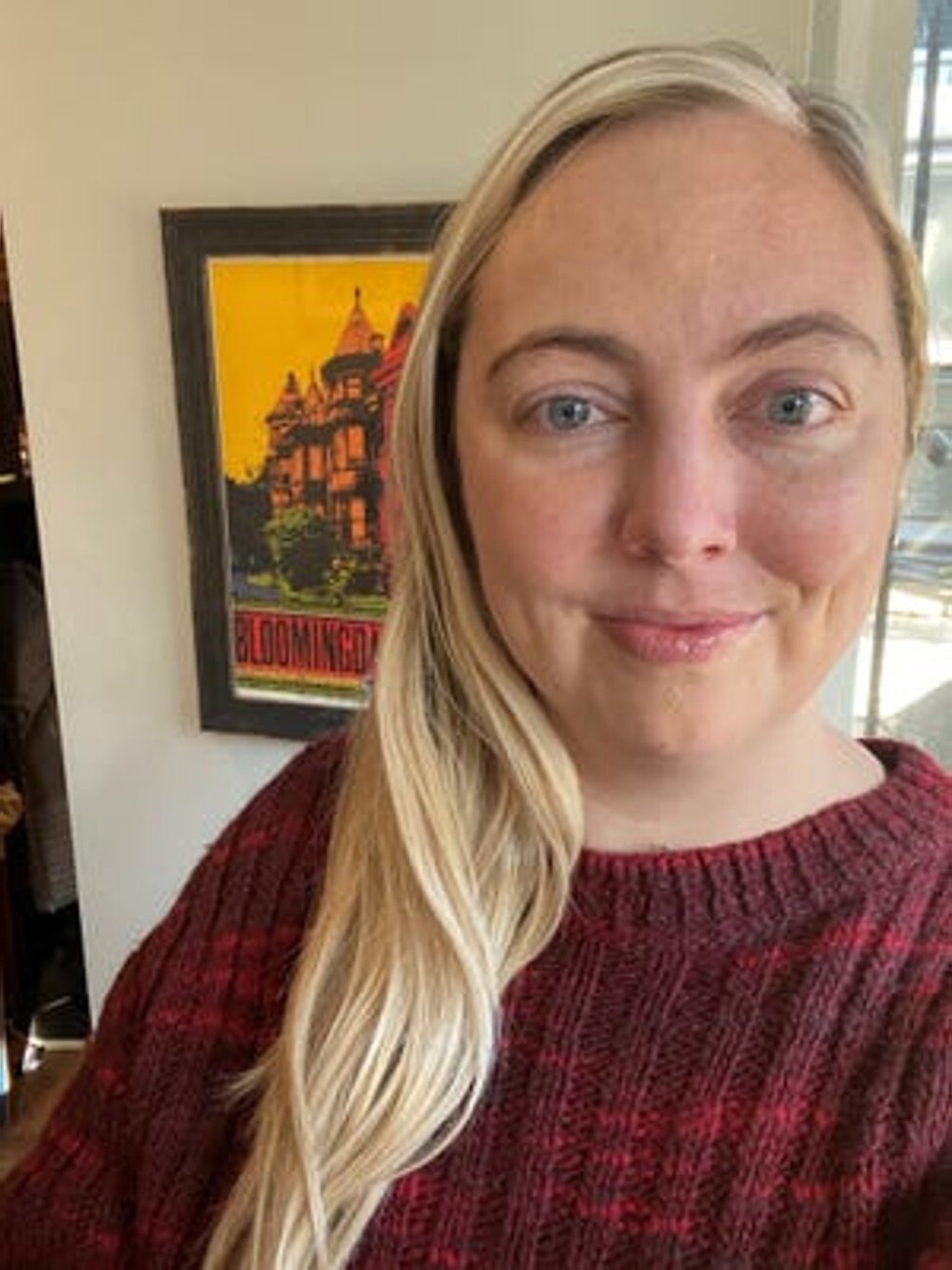 Andrea DeWerd says she is “never wearing make-up” again.