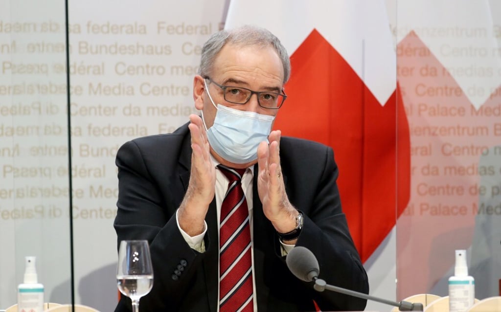 Swiss Economic Affairs Minister Guy Parmelin. Photo: Reuters