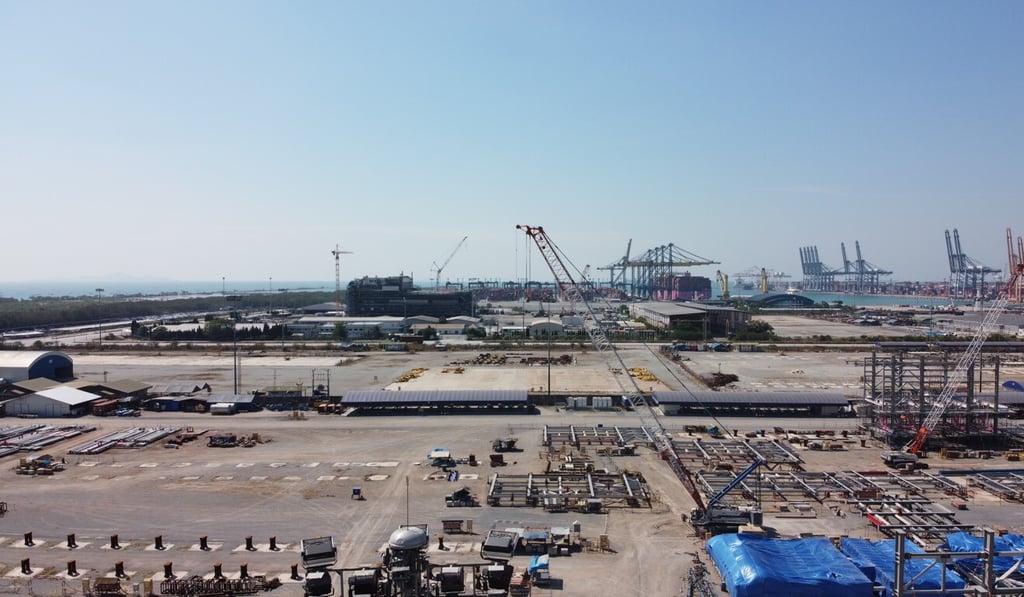 Massive expansion at the Laem Chabang Port. Photo: Vijitra Duangdee