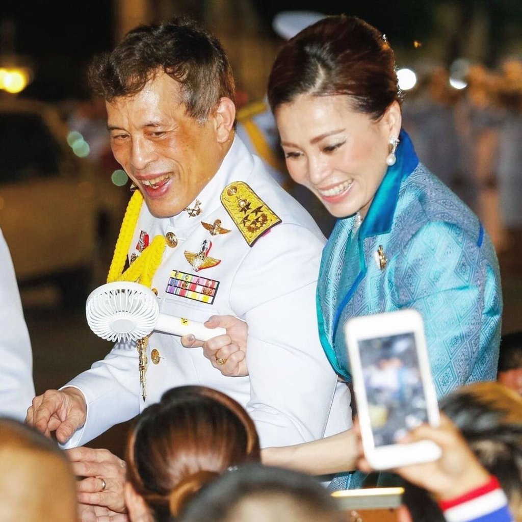 King Vajiralongkorn and Queen Suthida. Photo: @thairoyalfamily/Instagram King Vajiralongkorn and Queen Suthida. Photo: @thairoyalfamily/Instagram