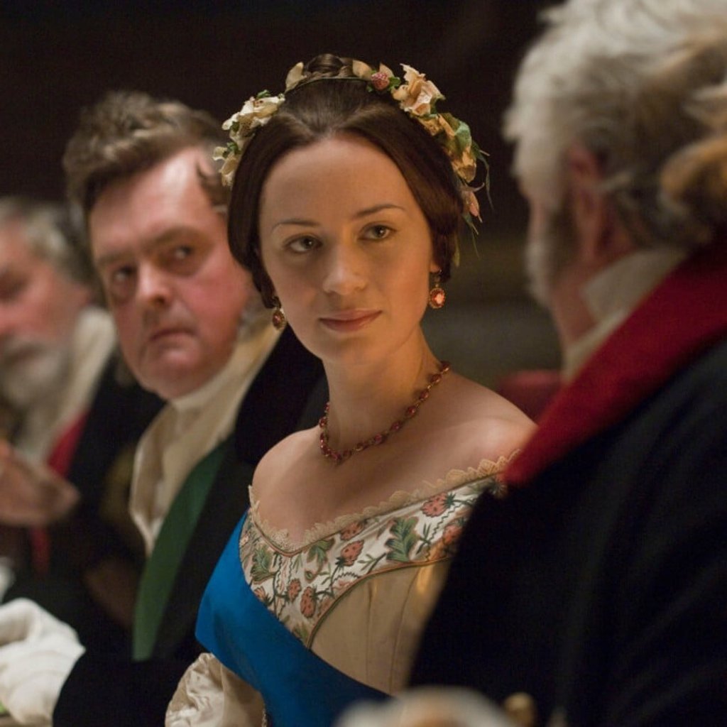 Emily Blunt plays 18-year-old Queen Victoria. Photo: Bang Showbiz Emily Blunt plays 18-year-old Queen Victoria. Photo: Bang Showbiz