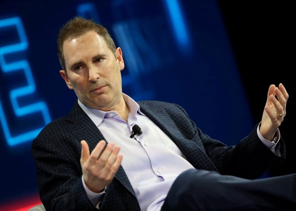 Andy Jassy, the long-time chief executive at Amazon Web Services, speaks at the WSJD Live conference in Laguna Beach, California, in 2016. Photo: Reuters Andy Jassy, the long-time chief executive at Amazon Web Services, speaks at the WSJD Live conference in Laguna Beach, California, in 2016. Photo: Reuters