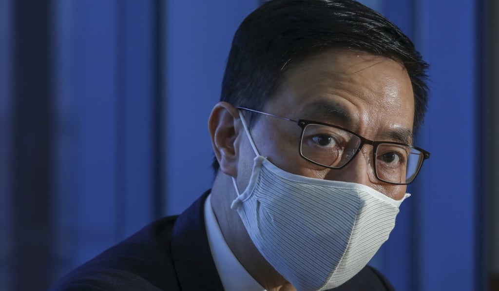 Secretary for Education Kevin Yeung says school faculty could potentially bear legal responsibility for the acts of their students. Photo: Nora Tam Secretary for Education Kevin Yeung says school faculty could potentially bear legal responsibility for the acts of their students. Photo: Nora Tam