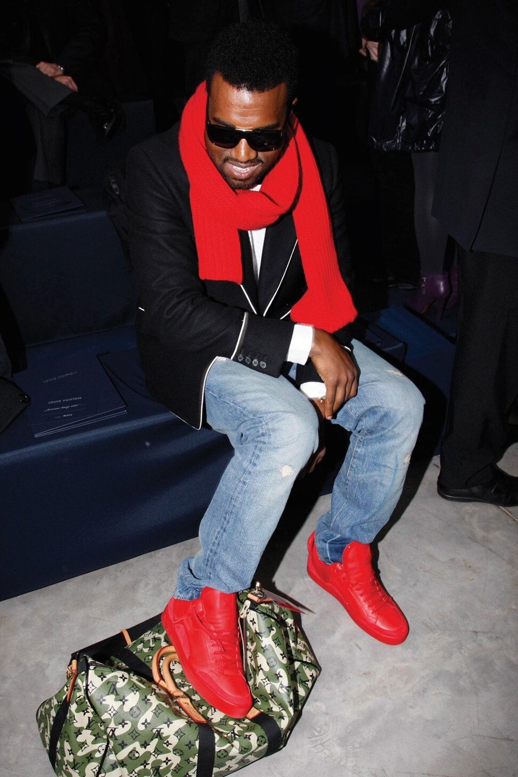 Kanye West used to be a sales assistant at Gap – now his fashion label Yeezy is collaborating with the classic American brand on a new line. Picture: Splash News