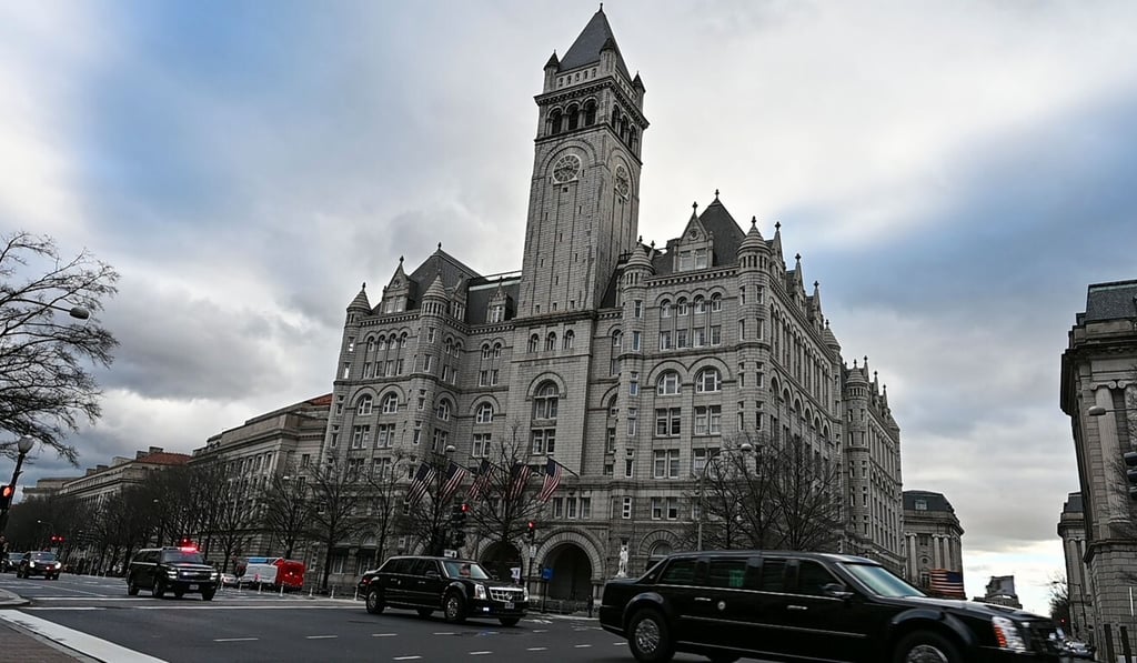 Trump International Hotel near the White House. File photo: AFP Trump International Hotel near the White House. File photo: AFP
