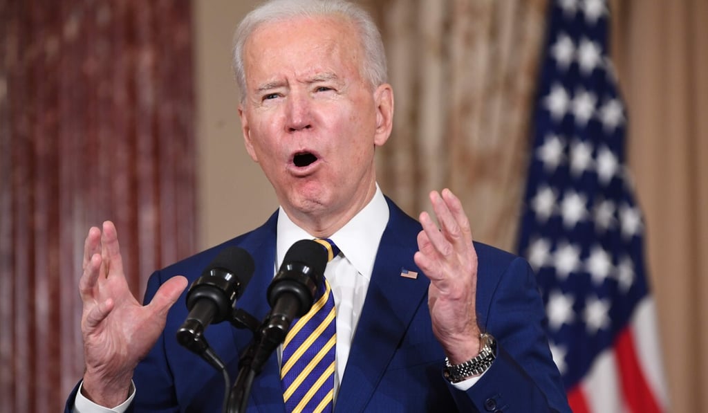 President Joe Biden’s administration launched an “urgent initiative” in response to the growing threat from China and Russia. Photo: AFP