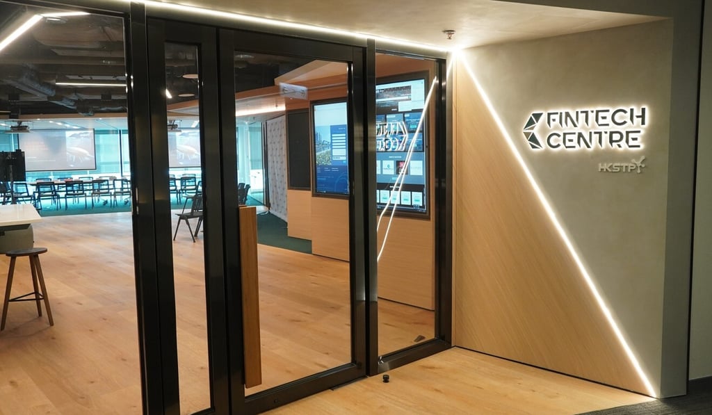 The FinTech Centre, launched by the Hong Kong Science and Technology Parks Corporation in January, will promote the city’s vibrant “fin+tech ecosystem” and reinforce its status as a global financial centre. Photo: HKSTP