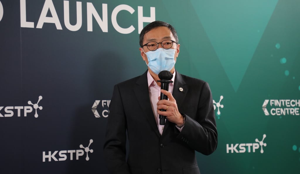 Albert Wong, CEO of HKSTP, says innovative solutions will be key for Hong Kong as it looks to become a leading fintech hub in the region. Photo: HKSTP