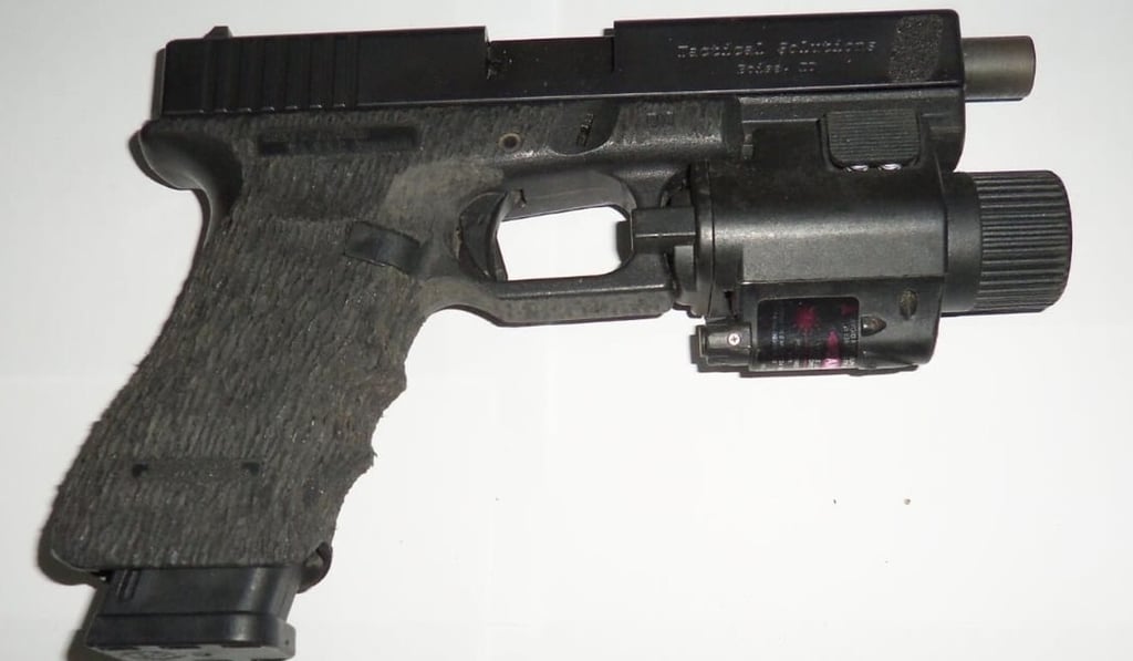An example of a seized firearm. Photo: Handout