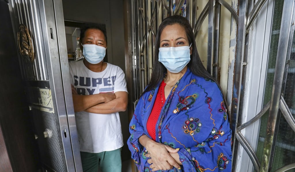 Chet Bahadur Gurung and his wife Karuna Pradhan. Photo: May Tse Chet Bahadur Gurung and his wife Karuna Pradhan. Photo: May Tse